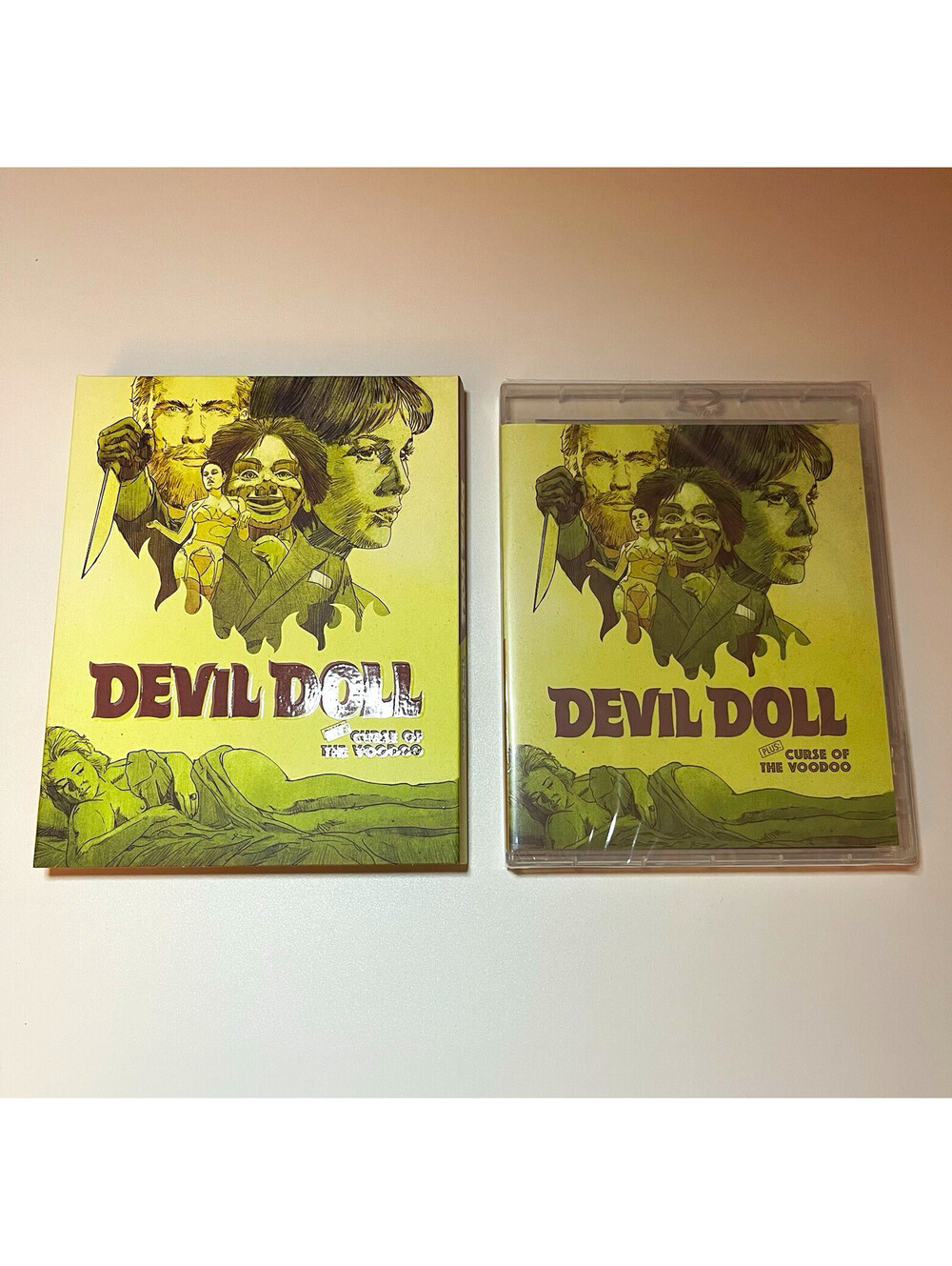 SEALED Vinegar Syndrome Devil Doll / Curse of the Voodoo Blu-ray Region Free